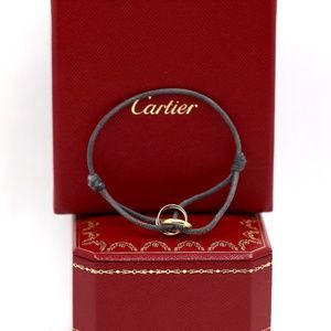 Cartier Rose White and Yellow Forever Bracelet 18k